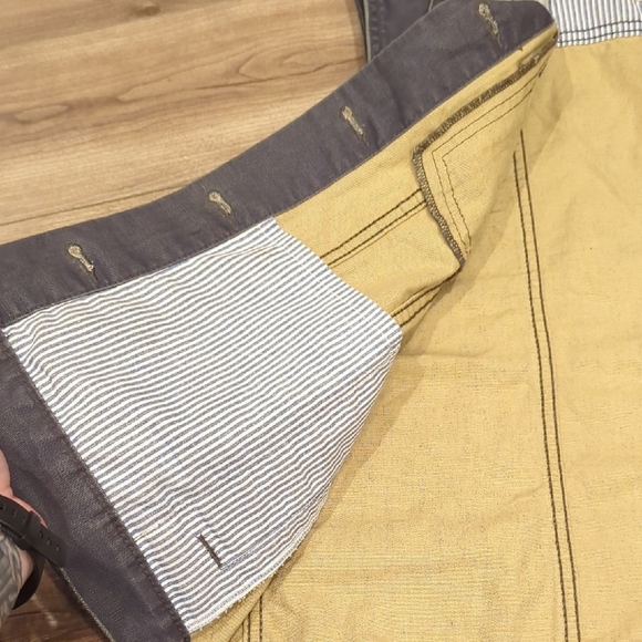 Carhartt Dark Gray Denim Vest with Removable Hood - Picture 8 of 10